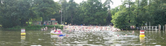 DLRG Wasserrettungsstation Bürgerablage im äußersten Norden von Spandau